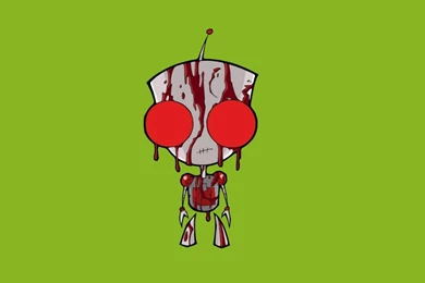 Robots Invader Zim Blood Gir Cartoon Hd Wallpapers   (