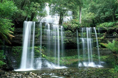 Waterfall, Background, Wallpapers, Waterfalls (