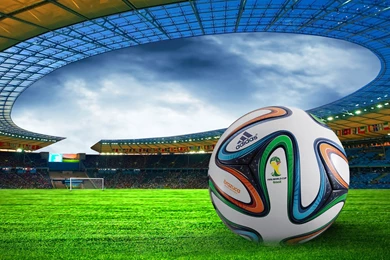 FIFA World Cup Trophy Brazuca Ball Free Wallpapers HD