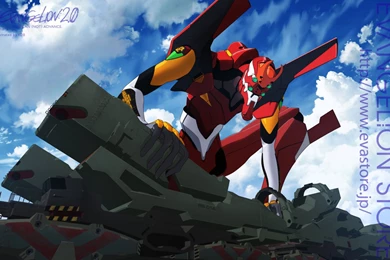 Image   Unit 02 Wallpaper.png   Evangelion   Wikia