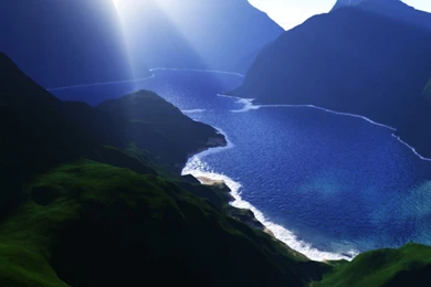 1024x768 Lush Lagoon Desktop PC And Mac Wallpapers