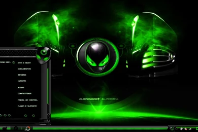 Wallpapers Download Alienware Green Desktop Wallpapers In Hd ...