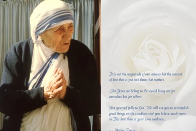 Mother Teresa Wallpapers, Poster, Photos, Desktop Wallpapers ...