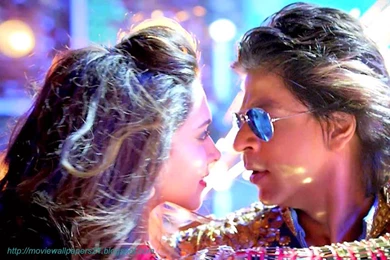 Online Movies Wallpapers: Shahrukh And Deepika Bollywood Happy New ...