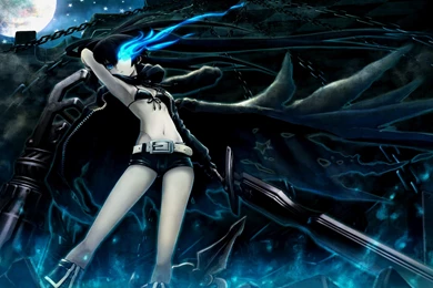 Black Rock Shooter Characters Wallpapers   Wallpaper.