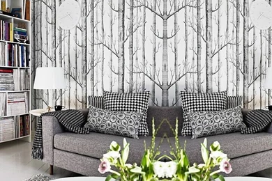 Aliexpress.com : Buy Top Designer Vintage Style Birch Tree Pattern ...