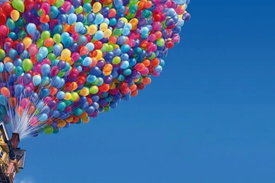 House With Balloons Up Pixar Cartoons Up HD Wallpapers, Desktop ...