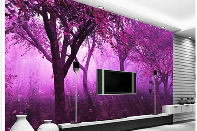 Popular Forest Mural Wallpaper Buy Cheap Forest Mural Wallpapers ...