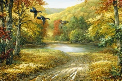 Forest Mural From Wallpapers Murals Is Wonderful Mural With Natural ...