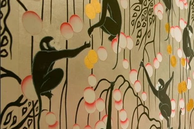 Deco Monkey Wallpapers From De Gournay