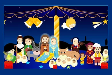 CHRISTMAS Wallpapers   Holy Family