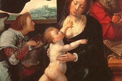 Holy Family   Flemish Art Wallpapers Image