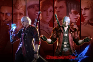 Devil May Cry 4 Characters Wallpapers