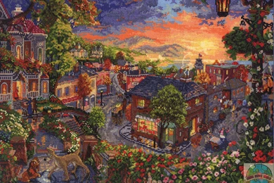 Thomas Kinkade Disney Dreams Disney Princess Wallpapers
