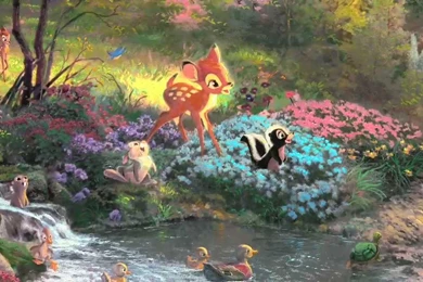 Thomas Kinkade Disney Wallpapers 40121 Hd Wallpapers Desktop Background