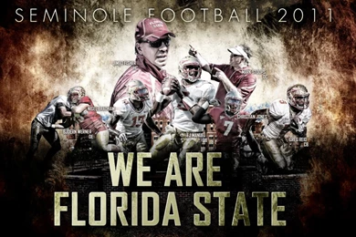 2011 FSU Football Poster