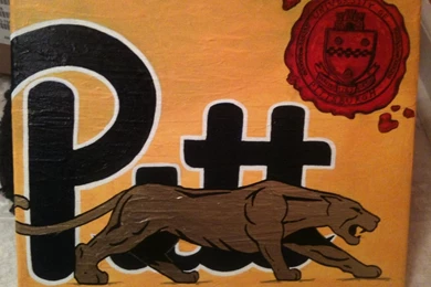 Handmade Pitt Panthers By All Souls Calaveras