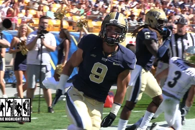 Pittsburgh Panthers Akron Zips 2014 Ray Vinopal Interception STILL ...