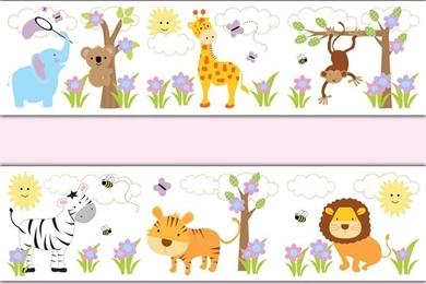 Baby Room Wallpapers Border