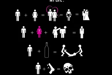 SuperHD.pics: Black Backgrounds Stick Figures Desktop Bakcgrounds