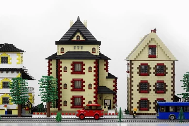 The Gallery For   > Lego City Backgrounds Scenery