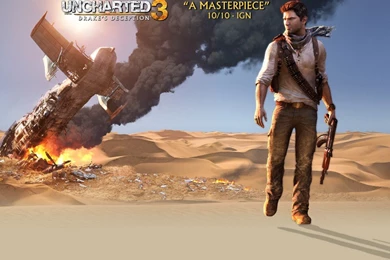 The Elderly Gamer: Uncharted 3 Drake's Deception Wallpapers