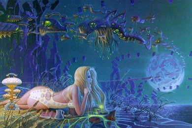 Wallpapers Underwater Fantasy Free 1024x768