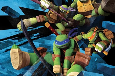 Teenage Mutant Ninja Turtles (TMNT) On Nickelodeon HD Image For ...