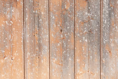 Once Painted Orange, Fading Wooden Wall Backgrounds Texture