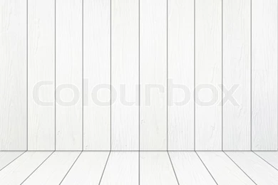 Room Interior With White Wood Wall And Wood Floor Backgrounds ...