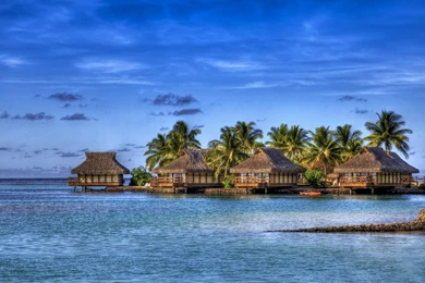 1680x1050 Maldives Resorts Wallpapers