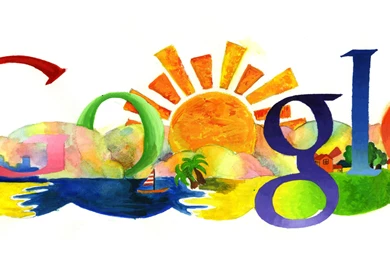 Google Logo 1920x1080px