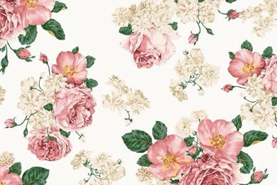 Vintage Flower Wallpapers Collection (43+)
