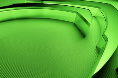 NVidea 3D Green Logo Wallpapers