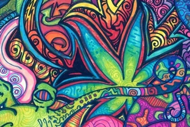 Psychedelic Trippy Artwork Traditional Art Snail Wallpapers