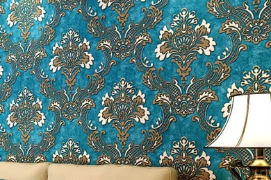 Aliexpress.com : Buy Modern Vintage Wall Paper Textured Wallpapers ...
