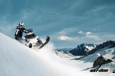 SKI DOO Snowmobile Sled Ski Doo Winter Snow Extreme Wallpapers ...