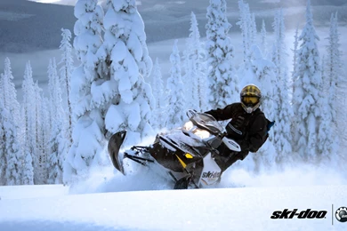 Wallpapers Snow Ski Doo Renegade Backcountry X 1920x1200