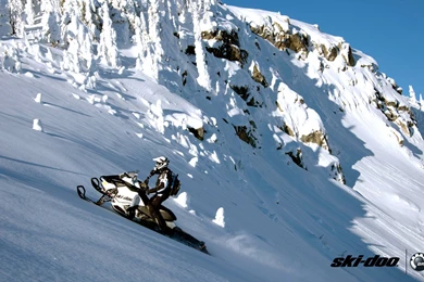 SKI DOO Snowmobile Sled Ski Doo Winter Snow Extreme Wallpapers ...