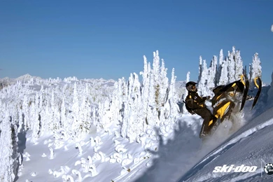 SKI DOO Snowmobile Sled Ski Doo Winter Snow Extreme Wallpapers ...