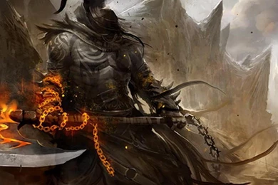 DARK WARRIOR WALLPAPER   (