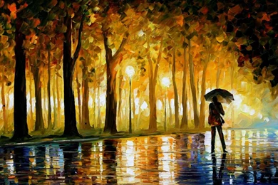 Paintings Leonid Afremov Oil Painting Art Palette knife