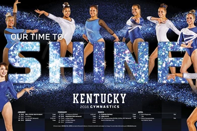 UK Athletics Posters And Pocket Schedules   UK Wildcats