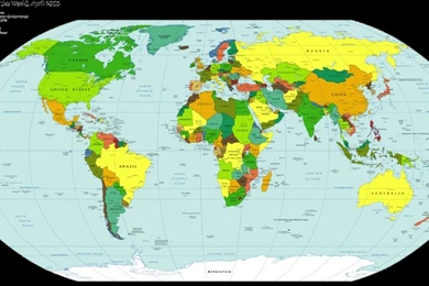 World Map HD Wallpapers