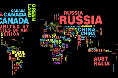 World Map Typography, Country, Best, 2560x1440 HD Wallpapers And ...