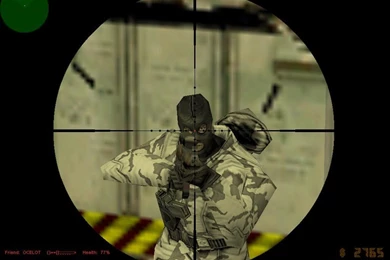 Terrorist Center Of Crosshair Wallpapers 1024×768   Counter Strike ...