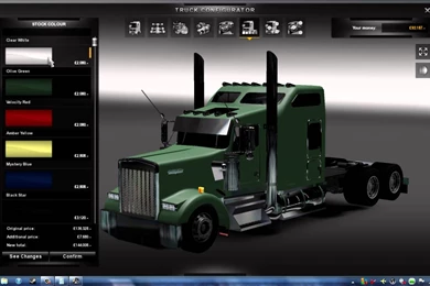 Euro Truck Simulator 2: Kenworth W 900l Truck Mod (big Rig)   YouTube
