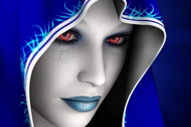 3D 3D Blue Girl (id: 16749) – BUZZERG