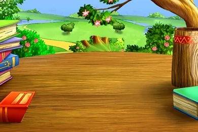 Tabletop Cartoon Character   HD Desktop Wallpapers   1366x768 ...