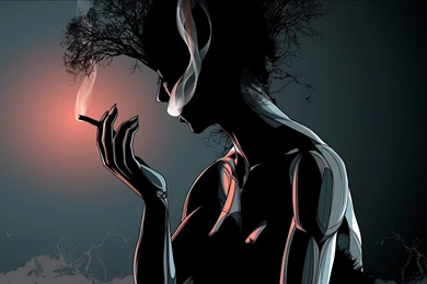 Wallpapers Smoke Smoking Girl Vector Cigar Light Fantasy Photo ...